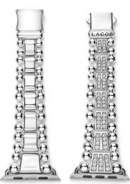 LAGOS Smart Caviar 20mm Diamond Apple Watch® Watchband