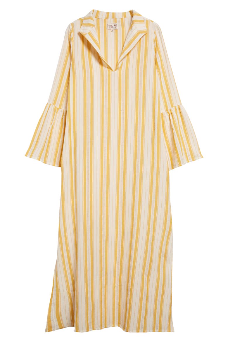Jacqueline Stripe Long Sleeve Shift Dress, Alternate, color, CITRUS STRIPE