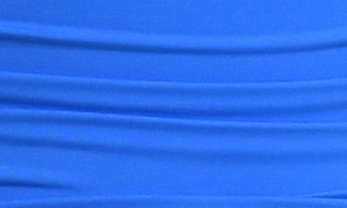 La Blanca Halter Neck Keyhole One-piece Swimsuit In Blue