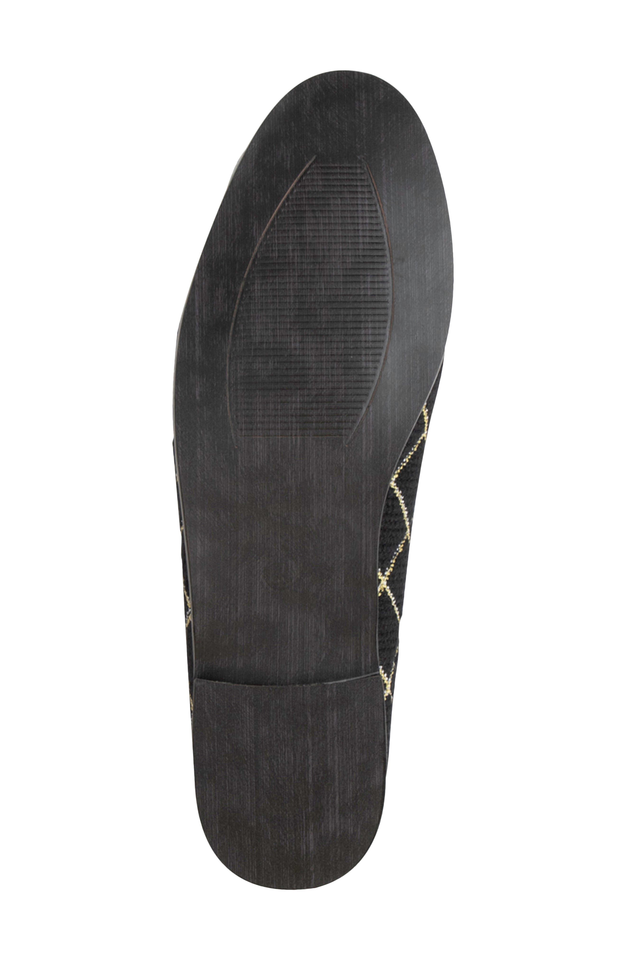 ByPaige Needlepoint Loafer, Alternate, color, Black Multi