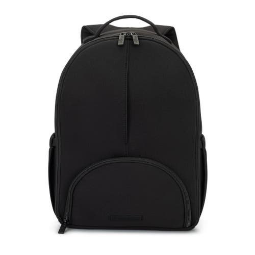 Parker Baby Co. Drift Neoprene Lite Diaper Backpack In Black