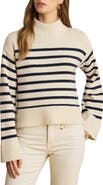 Lauren Ralph Lauren Stripe Wool Blend Sweater