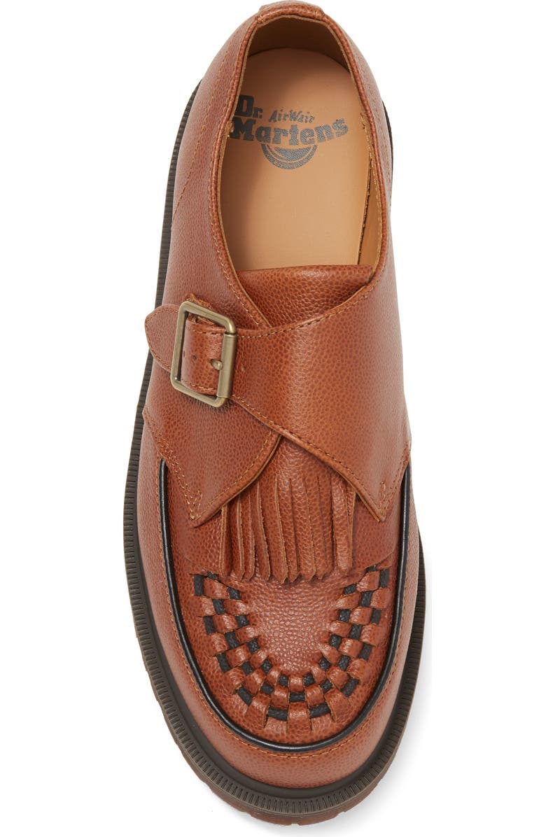 Dr. Martens Ramsey Westminster Kiltie Monk Strap Creeper Shoe, Alternate, color,