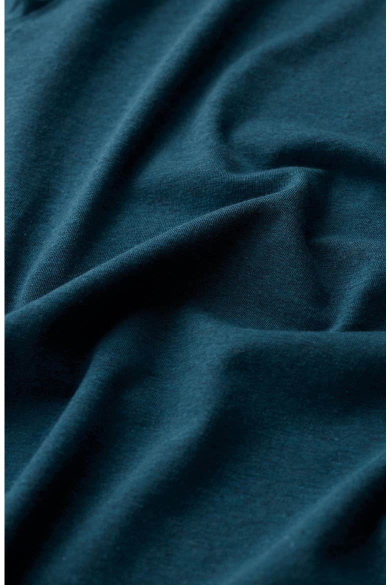 Landing Organic Cotton Blend Roll Neck Top, Alternate, color, RAINCLOUD