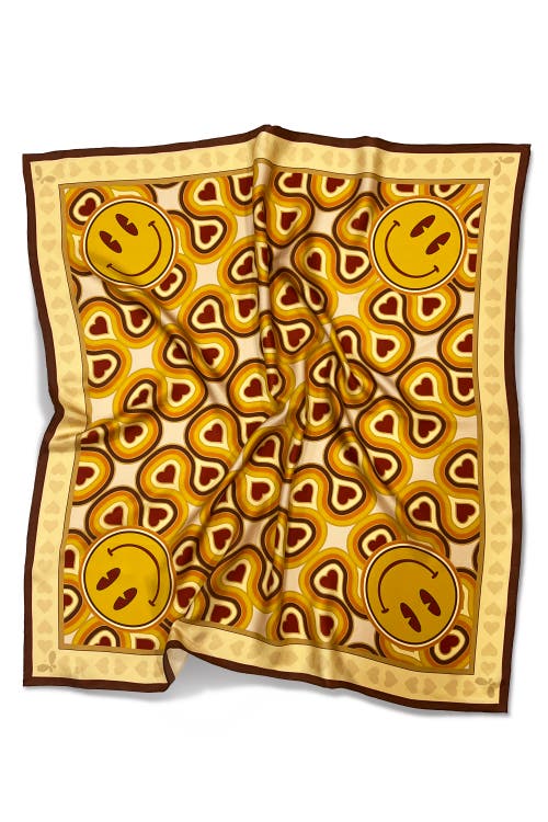 Henelle Large Silk Scarf In Wonderlust