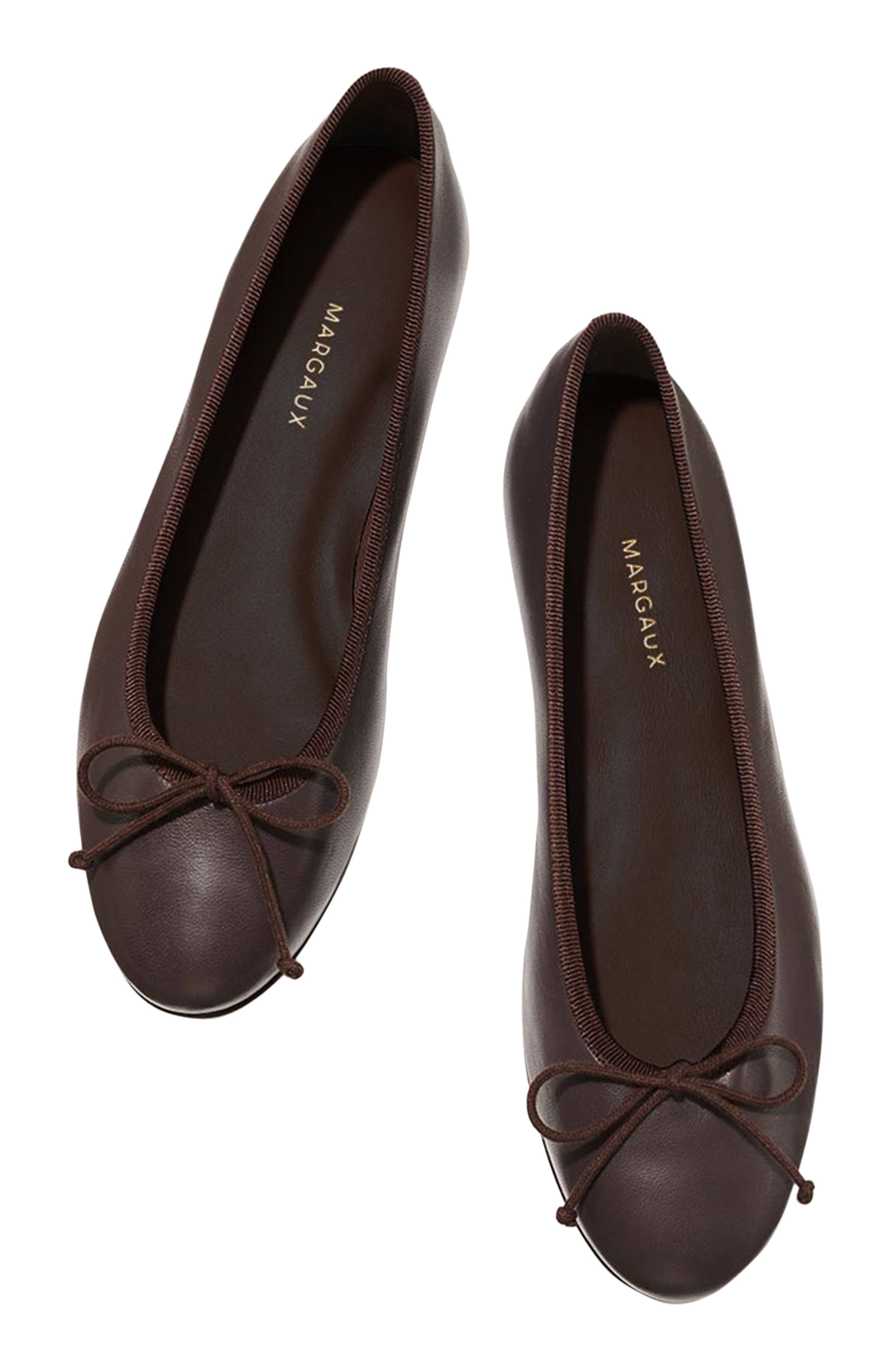 The Demi Flat, Alternate, color, Espresso Nappa