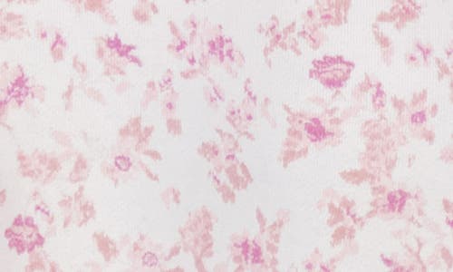 LUCKY BRAND LUCKY BRAND FLORAL CROP SWEATSHIRT