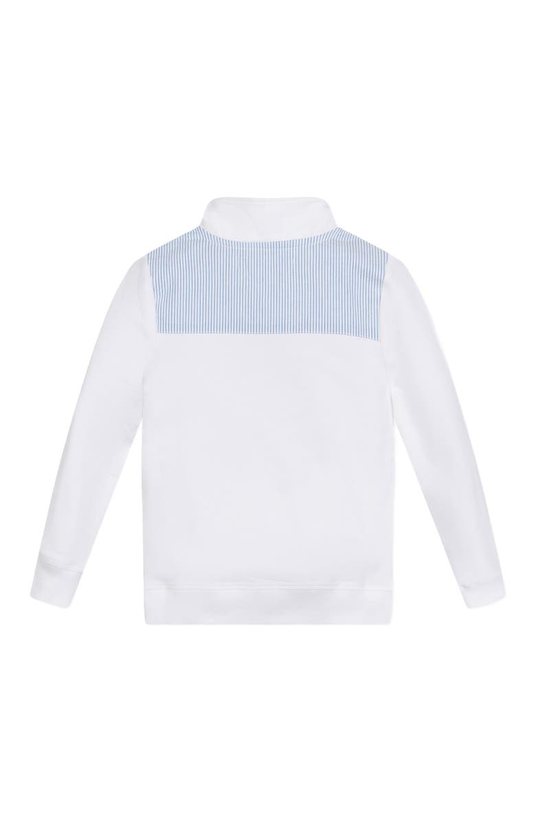 Hope & Henry Baby Boys' Organic French Terry Half-Zip Pullover, Infant, Alternate, color, 