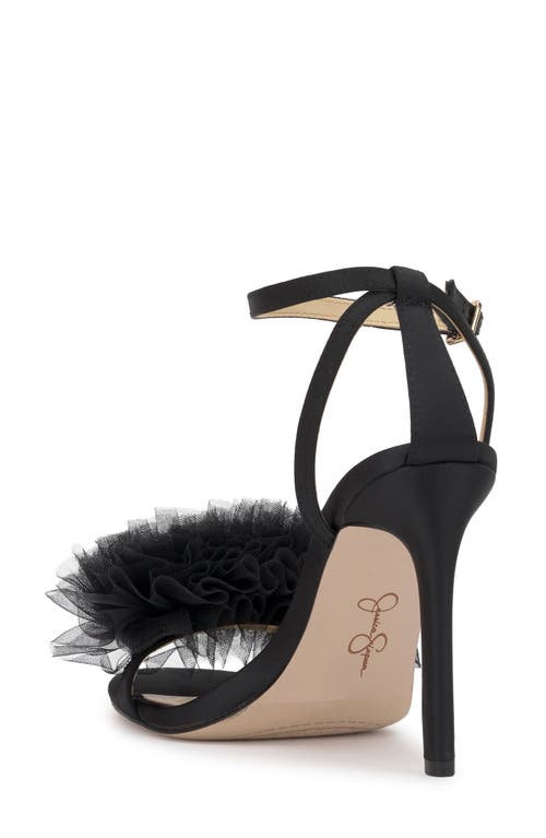 Jessica Simpson Jilria Ankle Strap Sandal In Black