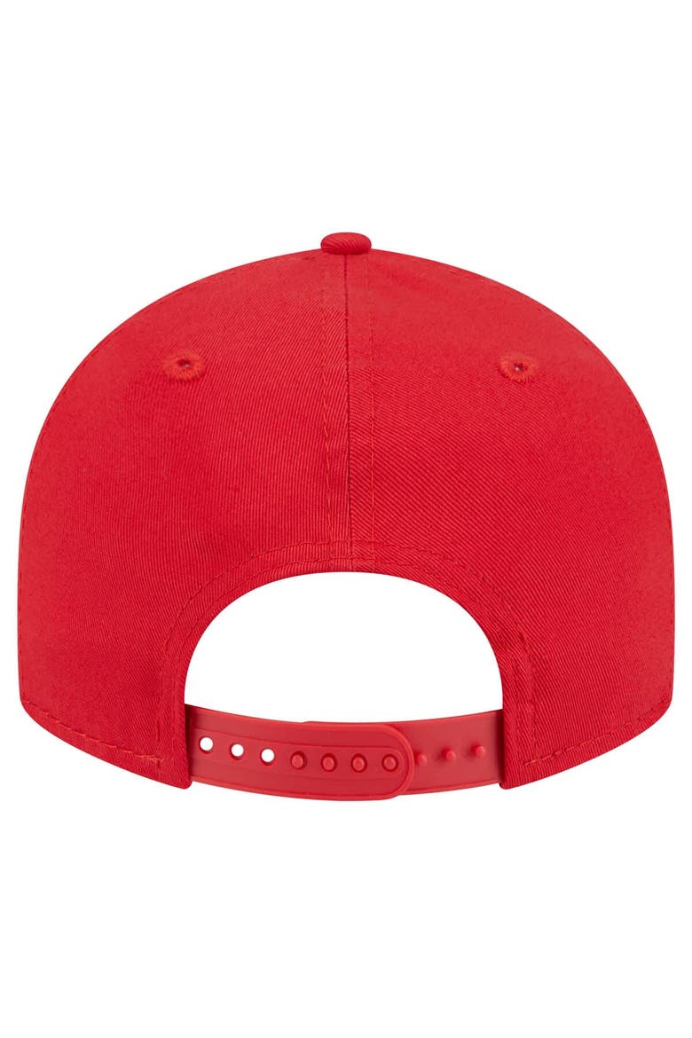 Men's New Era Red Kansas City Chiefs Main Low Profile 9FIFTY Snapback Hat, Alternate, color, Red
