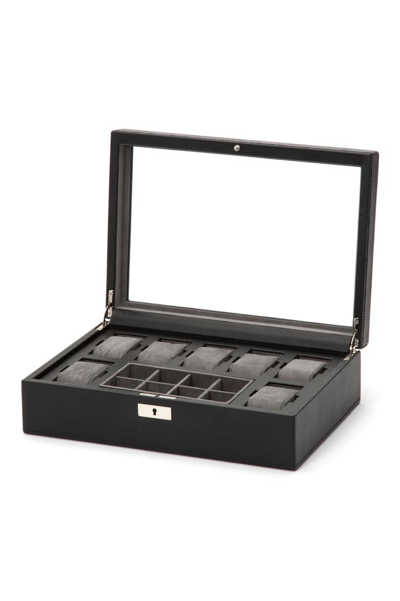 Howard Watch Case, Alternate, color, BLACK