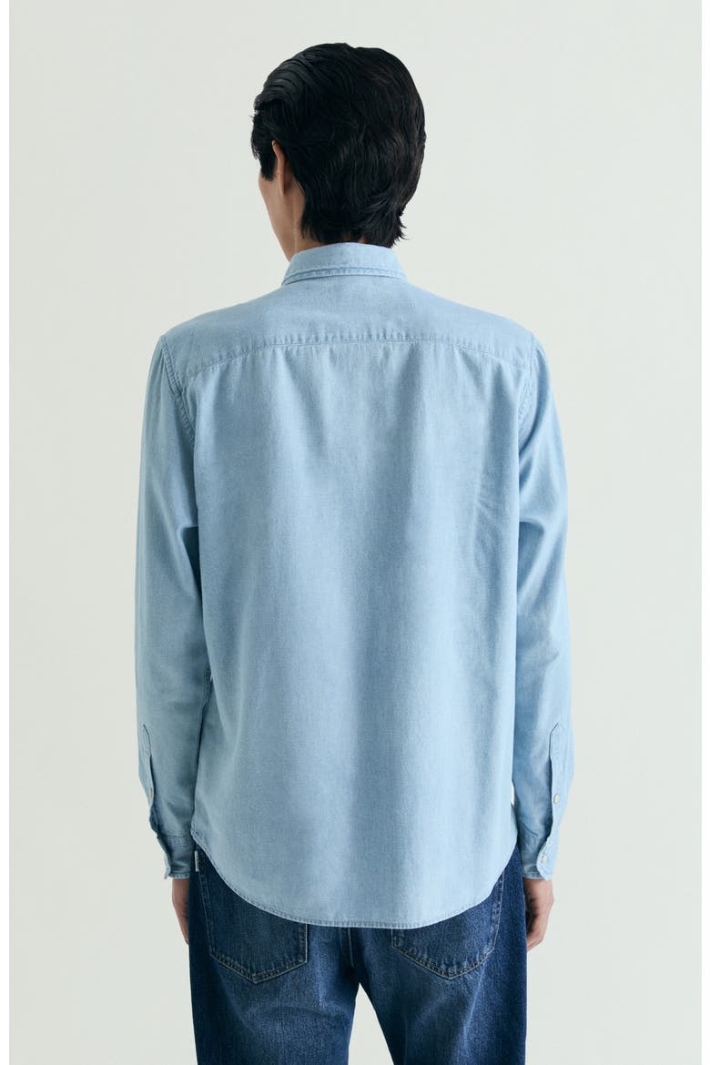 Bodo Denim Shirt, Alternate, color, LightBlue