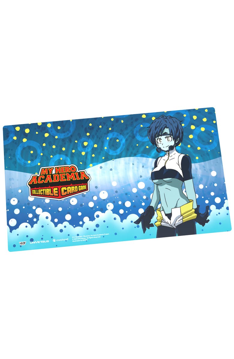 UniVersus My Hero Academia Collectible Card Game Bubble Girl Playmat, Main, color, Multicolored