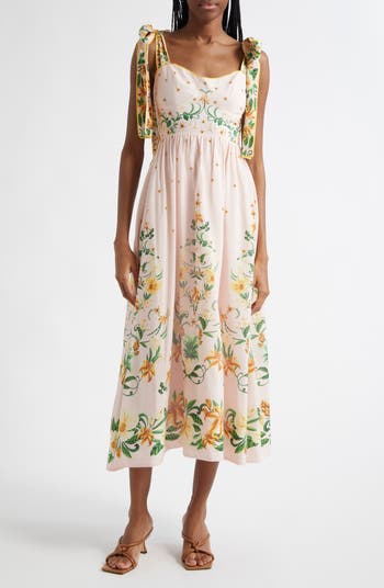 open lace back dress BLAINE LONG SLEEVE MAXI DRESS main image 1