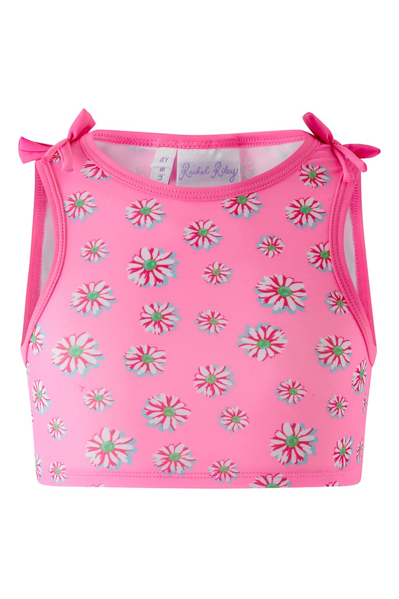 Daisy Floral Bikini, Alternate, color, Pink