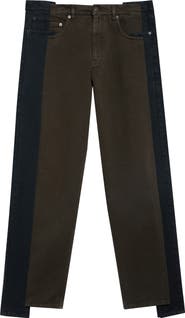 Maison Margiela Spliced Straight Leg Jeans