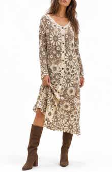 Floral Crochet Duster