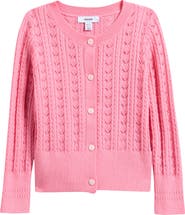 Reiss Kids' Flo Rib Knit Cardigan
