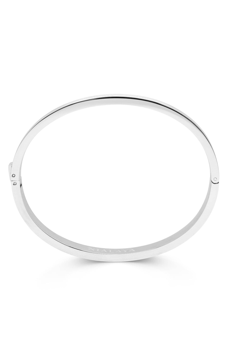 Gentleman Bangle, Alternate, color, Silver