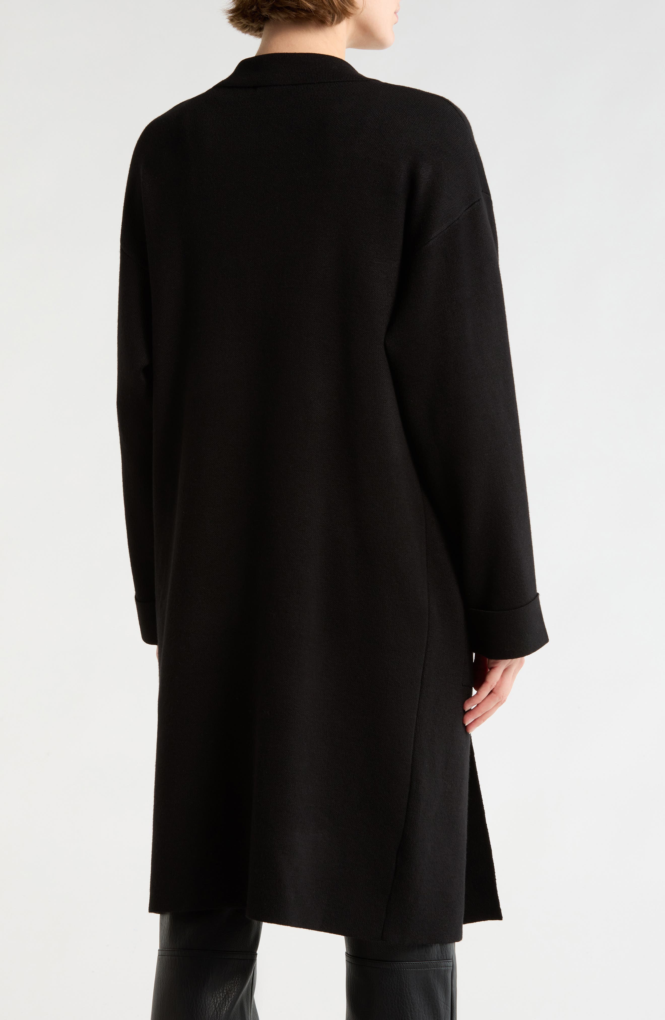Patch Pocket Long Cardigan - image 2