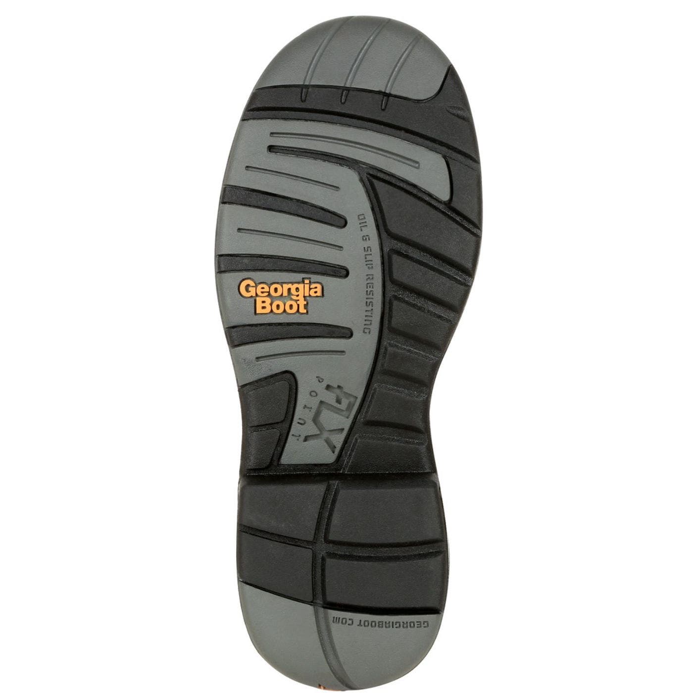 Padded Composite Toe Work Boot, Alternate, color, BROWN