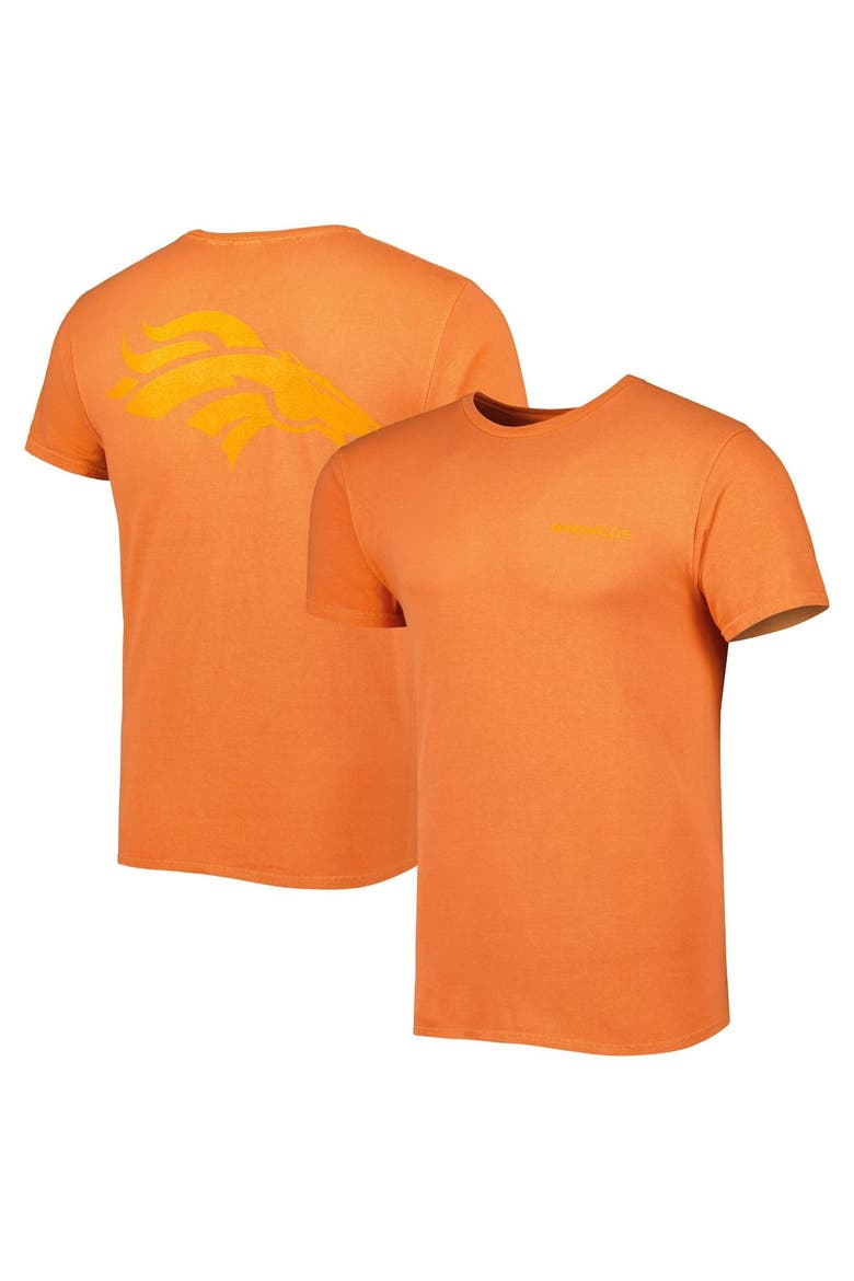 Men's '47 Orange Denver Broncos Fast Track Tonal Highlight T-Shirt, Main, color, Orange