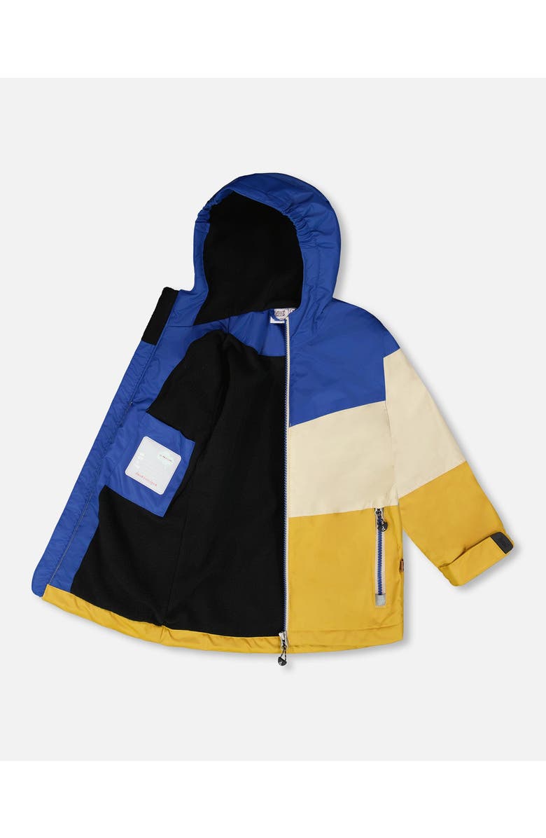 Deux par Deux Mid-Season Elastic Wrists Jacket, Alternate, color, Dark Royal Blue