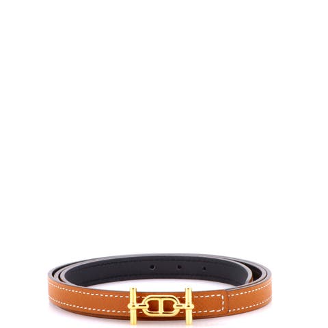 Ancre Reversible Belt Leather Thin