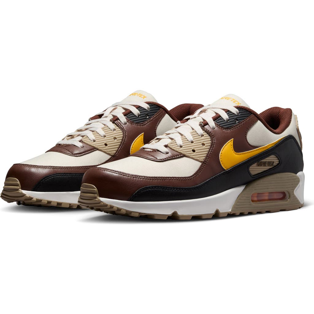 Shop Nike Air Max 90 Gore-tex® Waterproof Sneaker In Cacao/orewood Burn/khaki