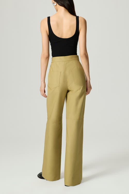 Nocturne Side-buckle High-waist Wide Trousers In Multi