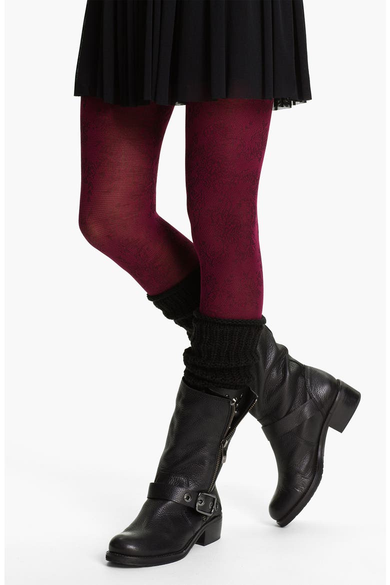 Slouchy Leg Warmers, Main, color, BLACK