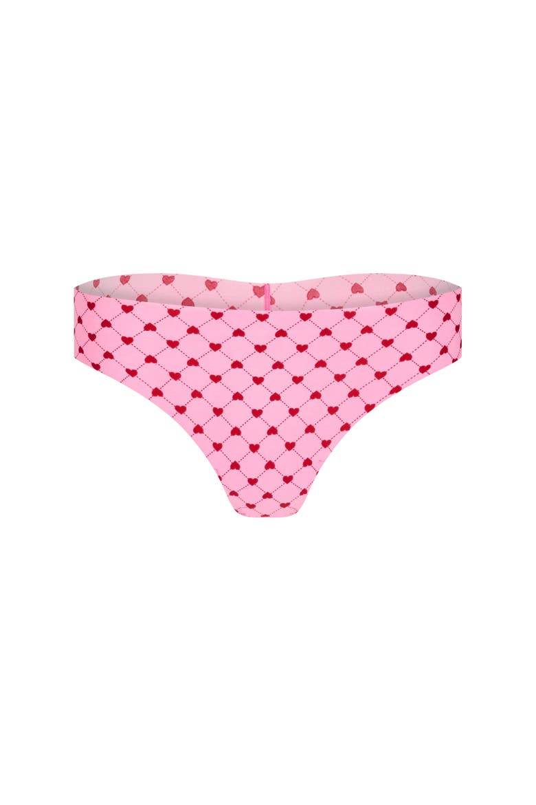 Francine Thong Panties Pack of 3, Alternate, color, Heart red