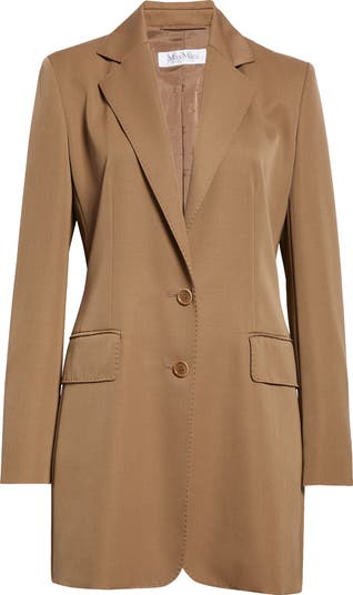 【関税込み】MAX MARA CARPI BLAZER Max Mara Carpi Blazer | Grey | FARFETCH