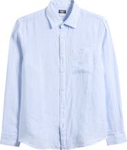 Faherty Laguna Linen Button-Up Shirt