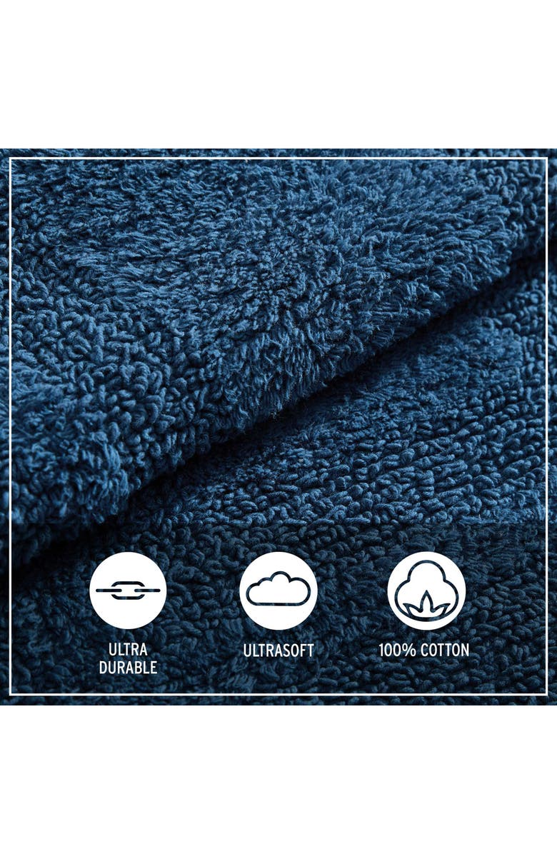Eddie Bauer Logan Reversible Bath Mat Set, Alternate, color, Dark Blue