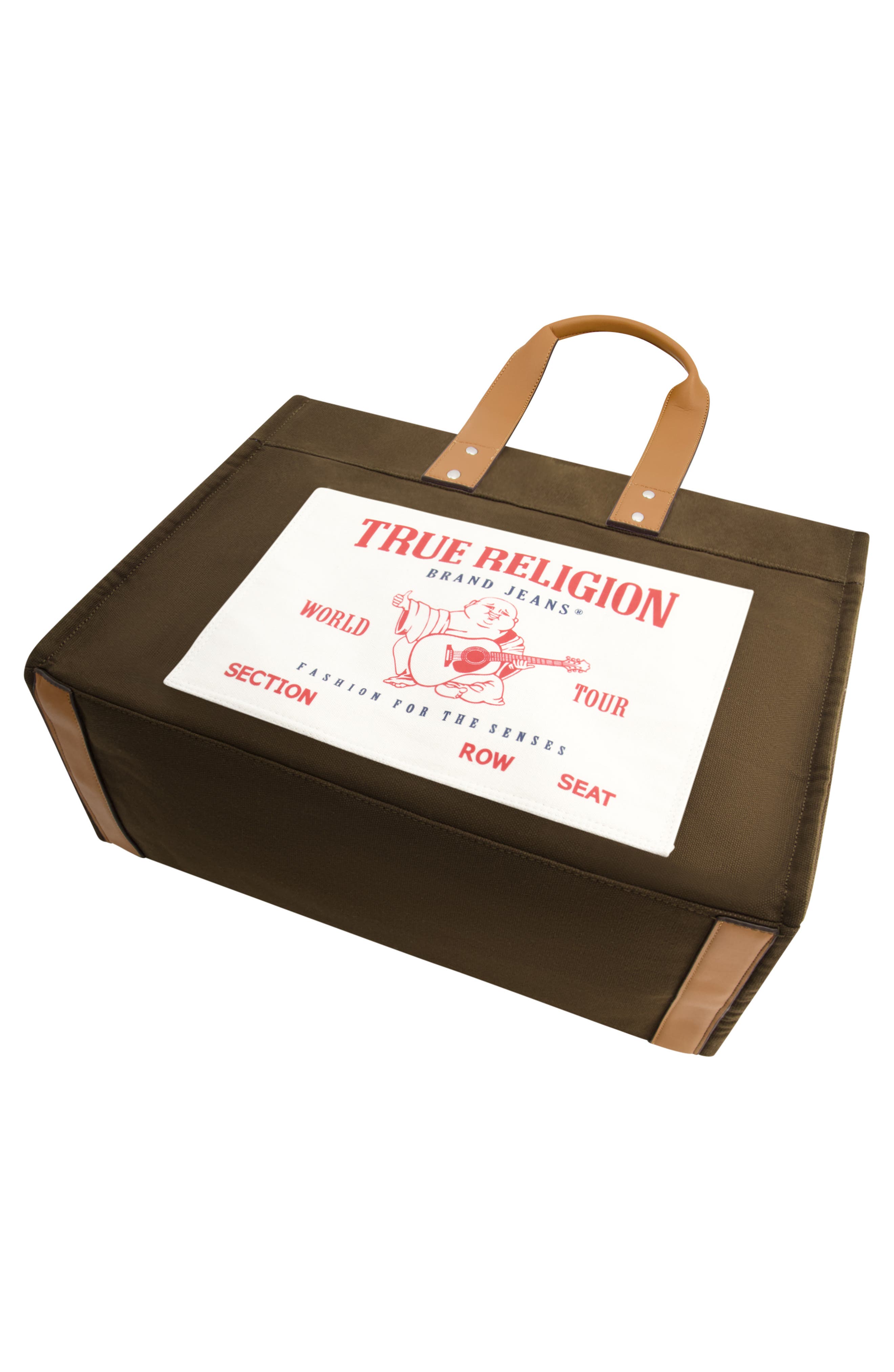True Religion Brand Jeans Twill Tote Bag, Alternate, color, 
