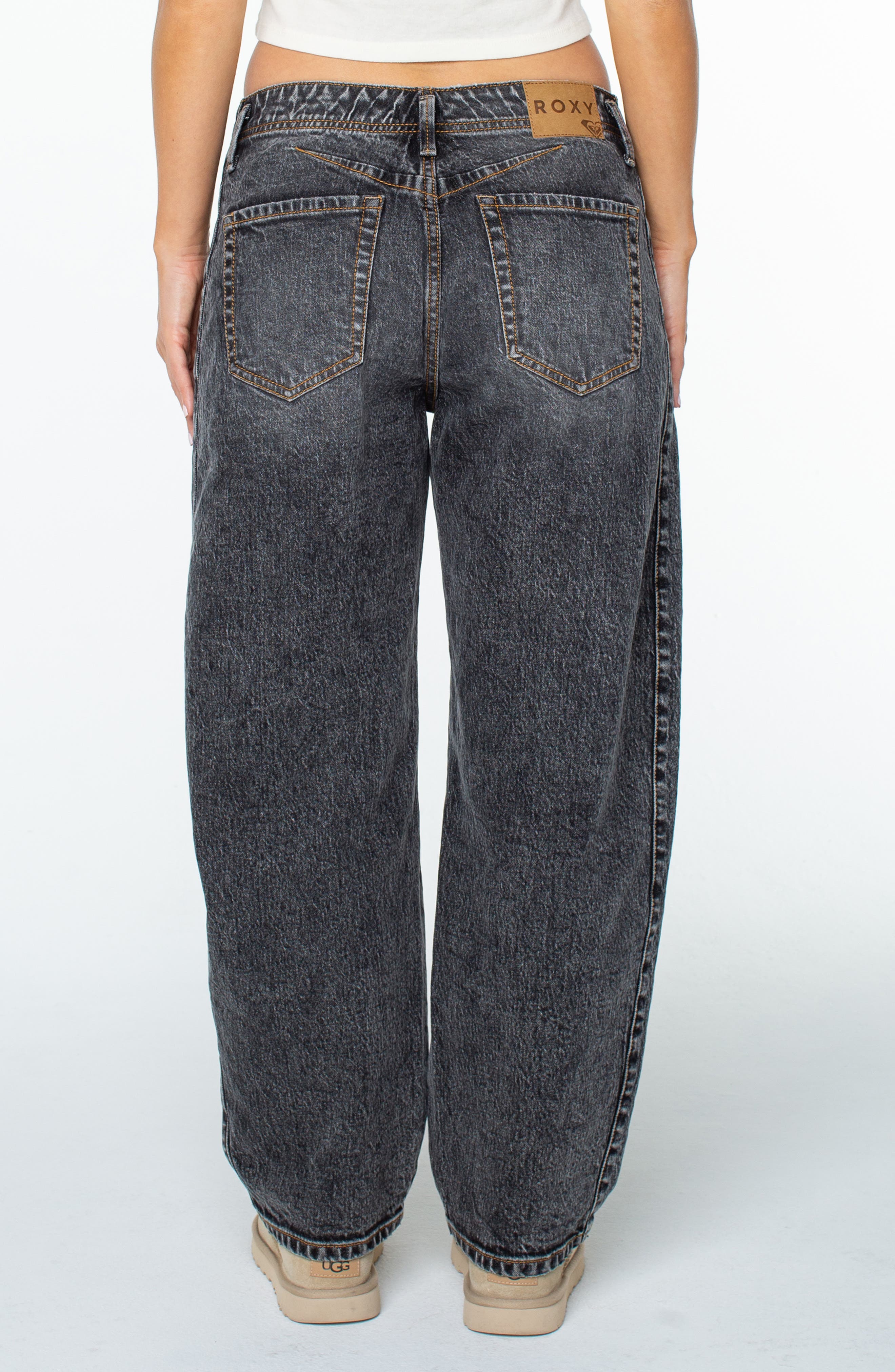 Roxy Surf Pipe Straight Leg Jeans (Women) | Nordstrom
