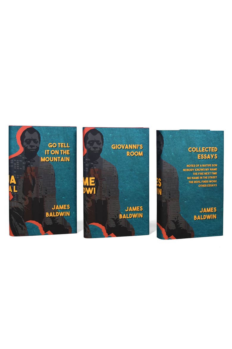 James Baldwin Book Set, Alternate, color, Multi