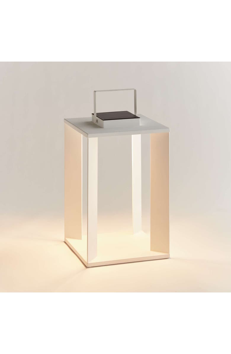 Napa Home & Garden Hanley Solar Led Lantern 18", Main, color, White