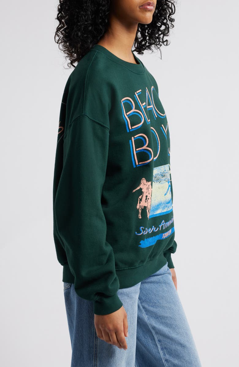 Daydreamer The Beach Boys Silver Anniversary Cotton Graphic Sweatshirt, Alternate, color, 