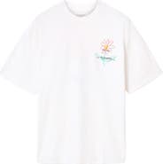 AllSaints Crayo Floral Cotton Graphic T-Shirt