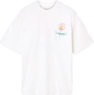 AllSaints Crayo Floral Cotton Graphic T-Shirt