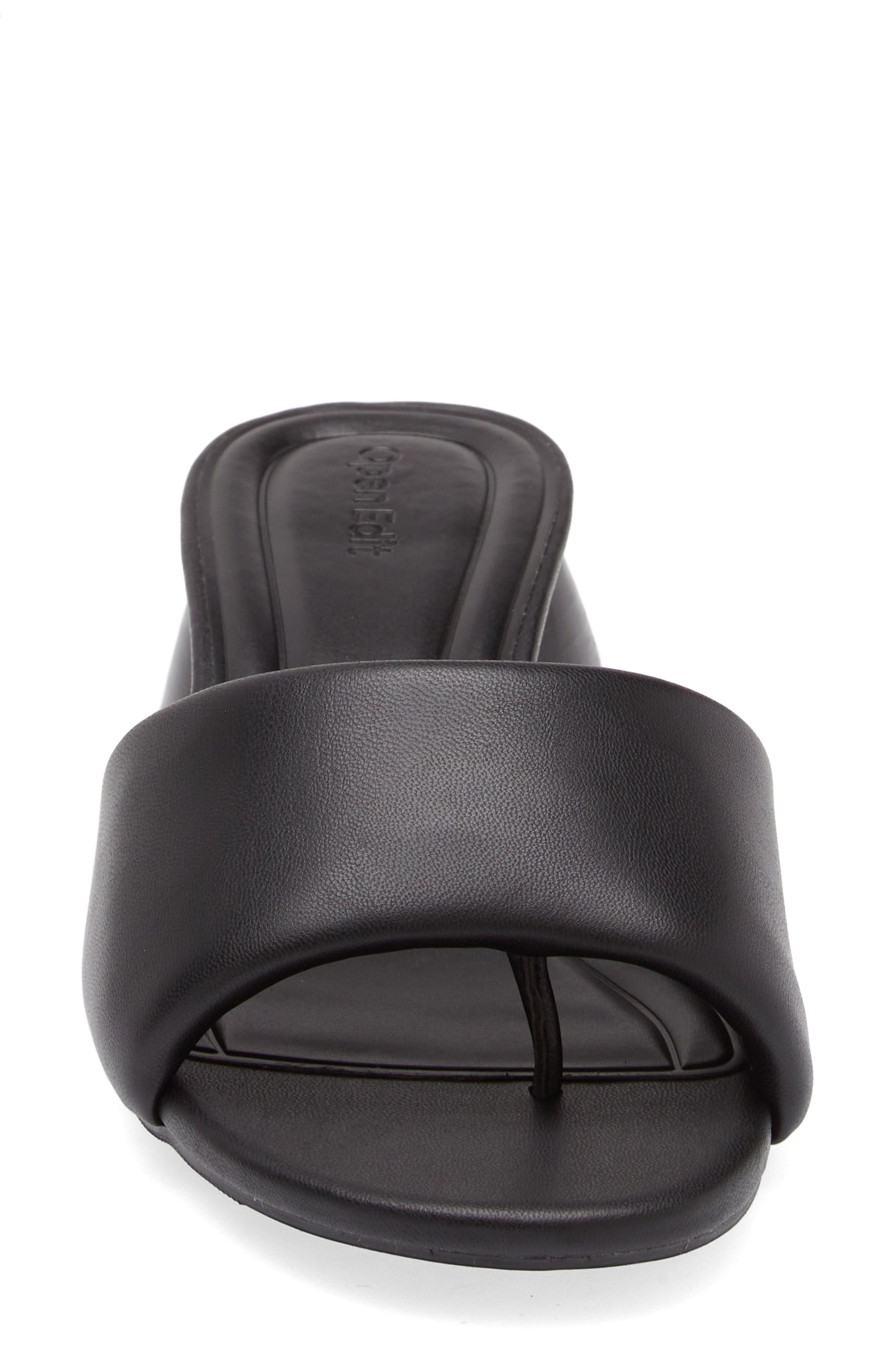 Kalani Slide Sandal, Alternate, color, BLACK