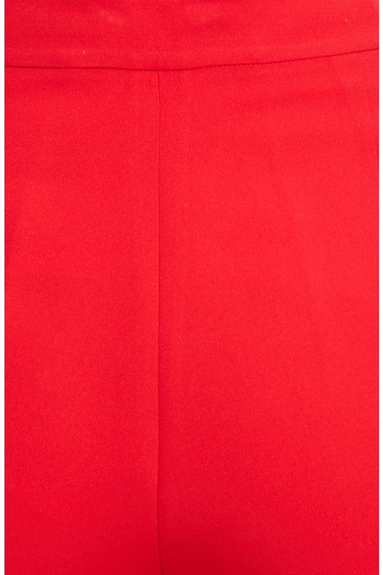 Clinton Cuffed Pants, Alternate, color, RED CURRANT