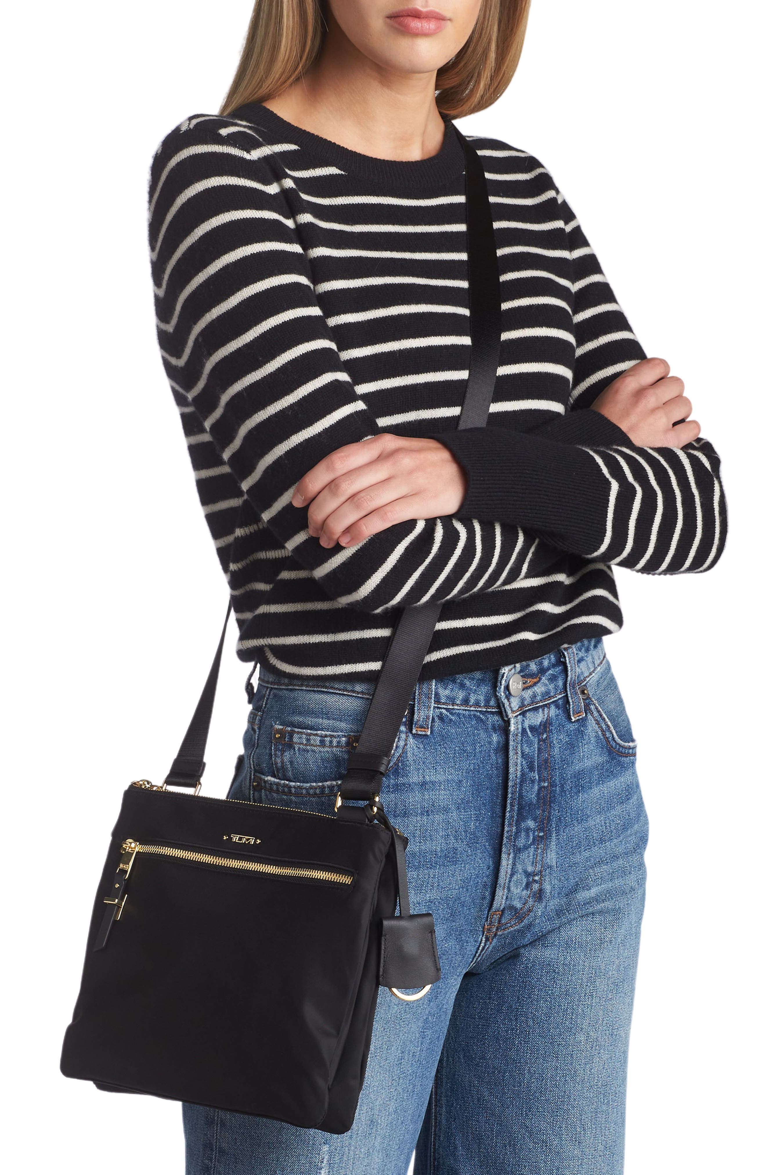 TUMI Voyageur Tula Nylon Crossbody Bag, Alternate, color, 