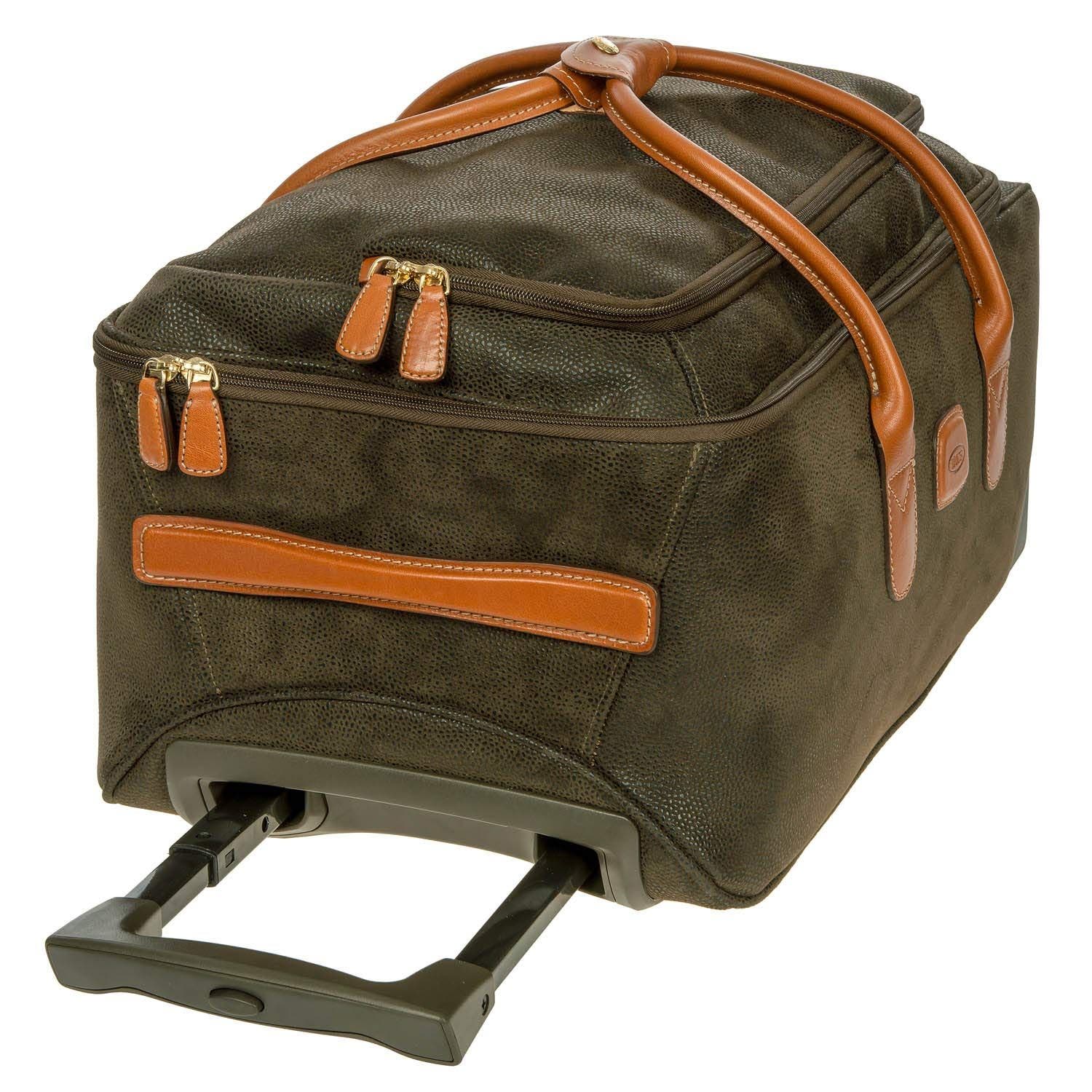 Bric's Life 21" Carry-On Rolling Duffle, Alternate, color, Olive