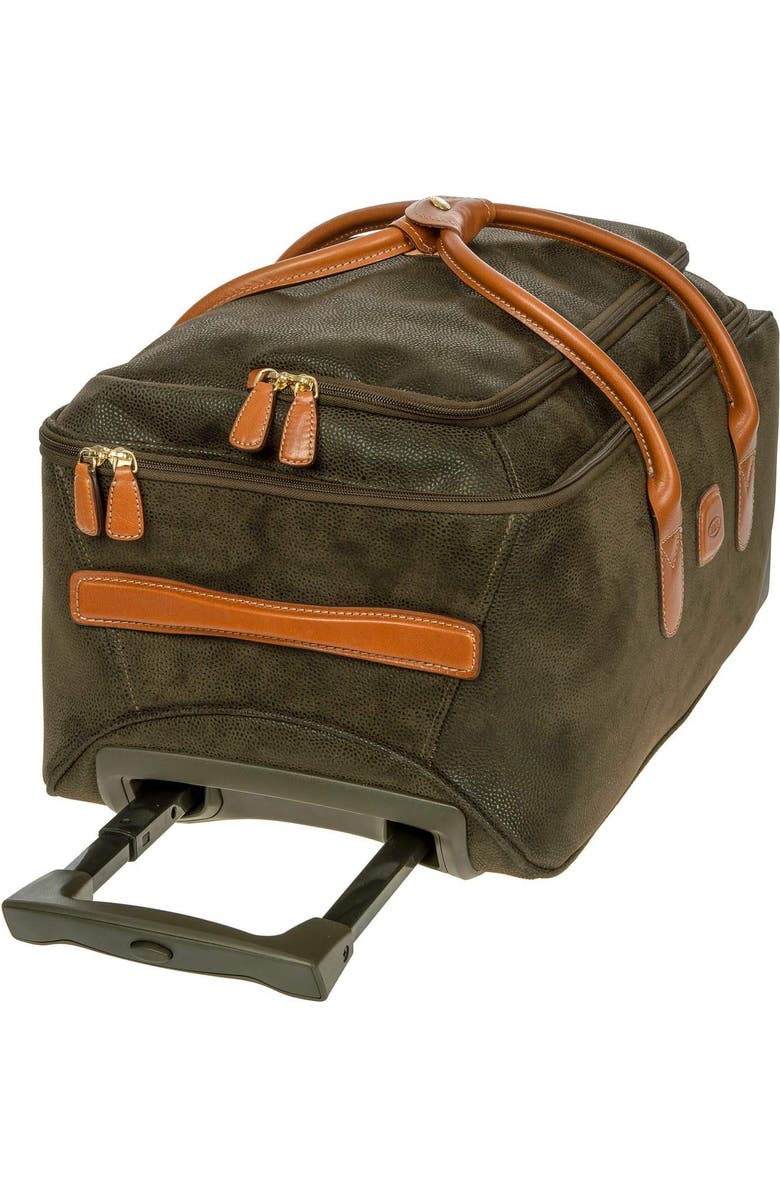 Bric's Life 21" Carry-On Rolling Duffle, Alternate, color, Olive