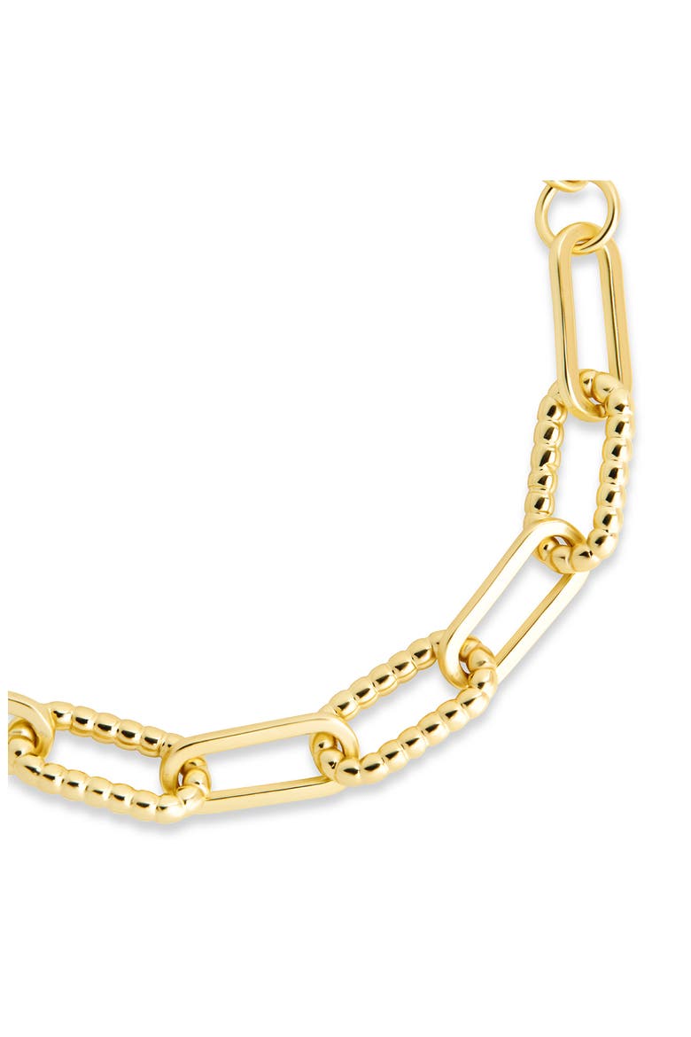Yvette Mixed Link Bracelet, Alternate, color, GOLD