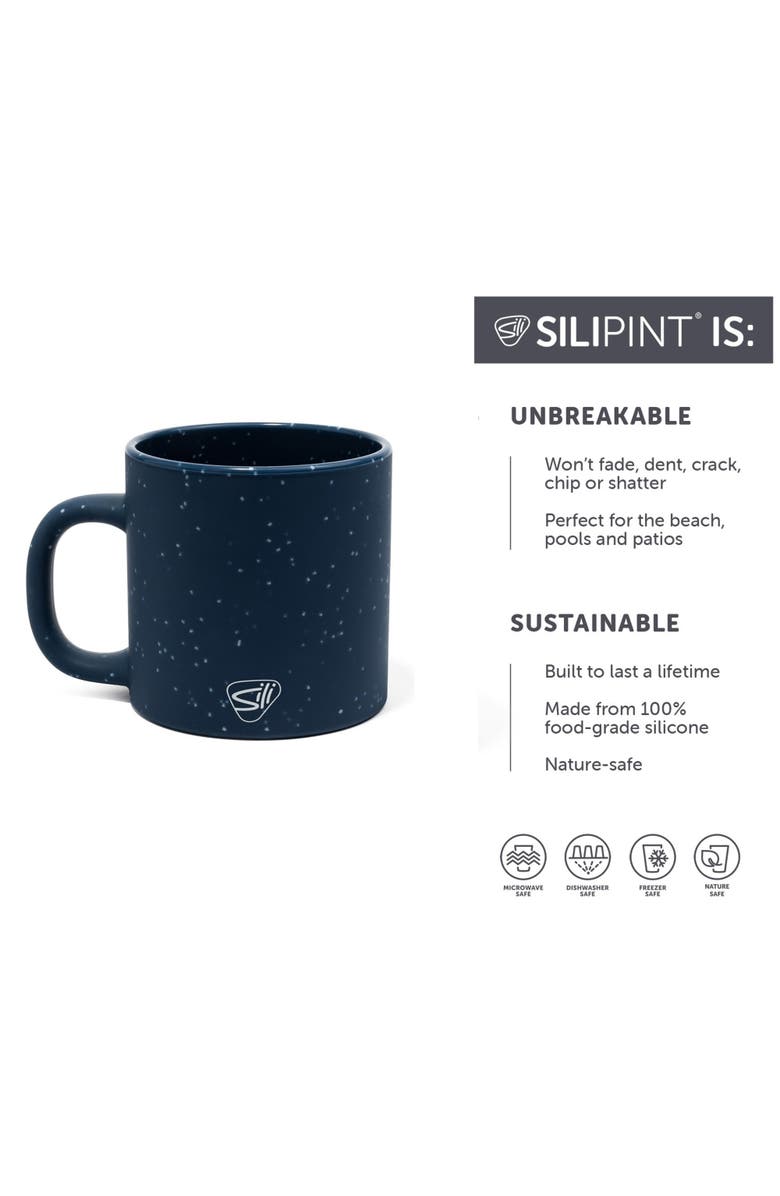 Silipint 2 Pack 16oz Silicone Coffee Mug, Alternate, color, 