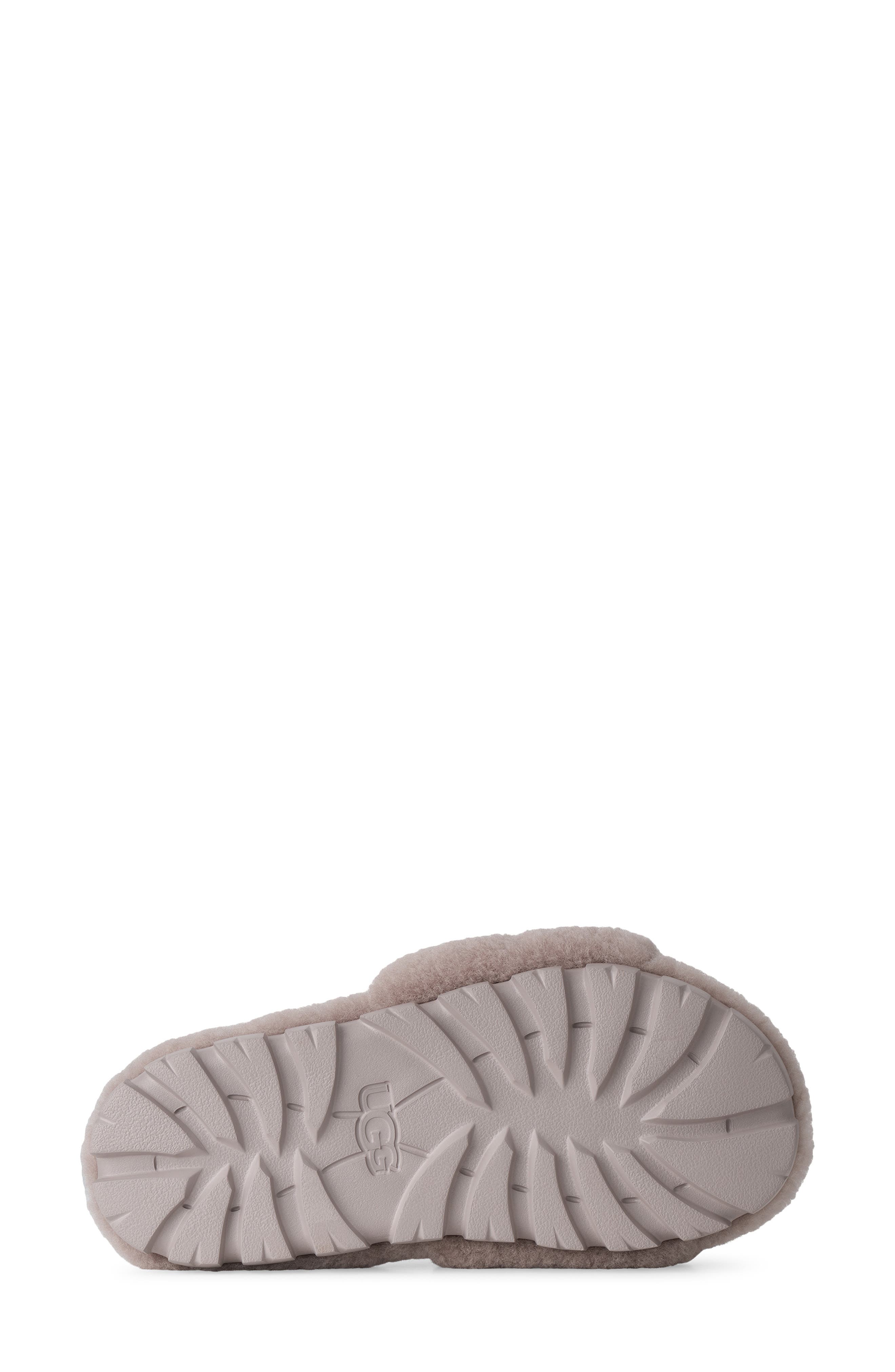Cozetta Curly Genuine Shearling Slide Slipper, Alternate, color, OYSTER
